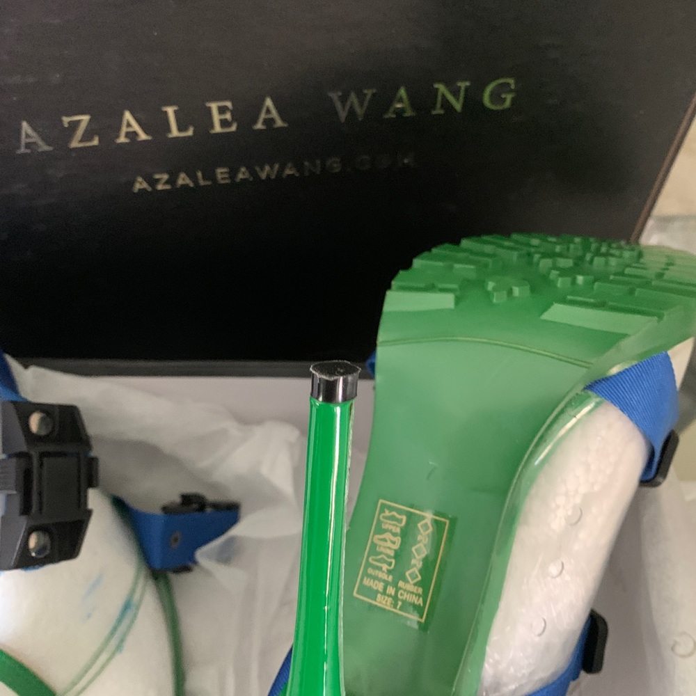 Azalea Wang clear heel bootie. New with tags. - Picture 5 of 11
